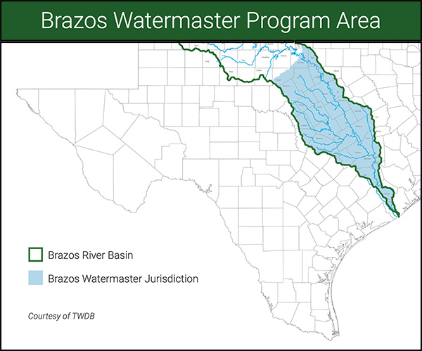 Brazos Watermaster Map 072820